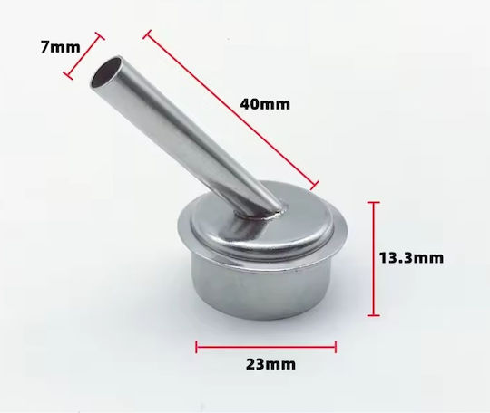 Rosfix Nozzle Set 7x Ka – Set 7 Angled Hot Air Nozzles 3–12 Mm Quick 861dw Rosfix Airflow-x