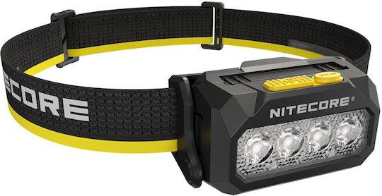 NiteCore Επαναφορτιζόμενος Φακός Κεφαλής LED με Μέγιστη Φωτεινότητα 800lm Uhe
