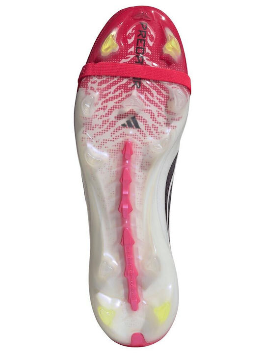 adidas Predator Elite Ποδοσφαιρικά Παπούτσια με Τάπες FG Κόκκινα