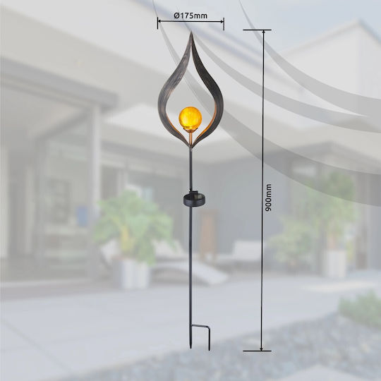 Globo Lighting Spiked Solar Light IP44