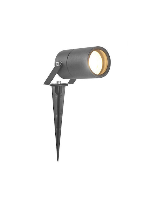 Επιδαπέδιο Φωτιστικό Κήπου Ανθρακί Spiky1 Bot Lighting Spiky1 Ανθρακί