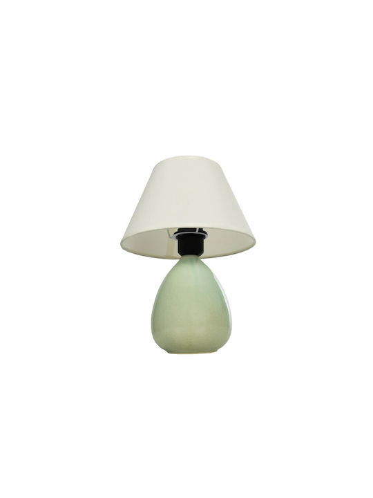 GloboStar Cesta Table Lamp for Socket E27 with Black Shade and Base