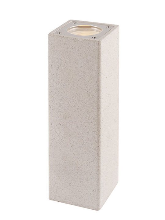 Aca Agnes Wandmontierte Außenbeleuchtung Punkt GU10 IP65 Doppelstrahl 20x10x8.8cm