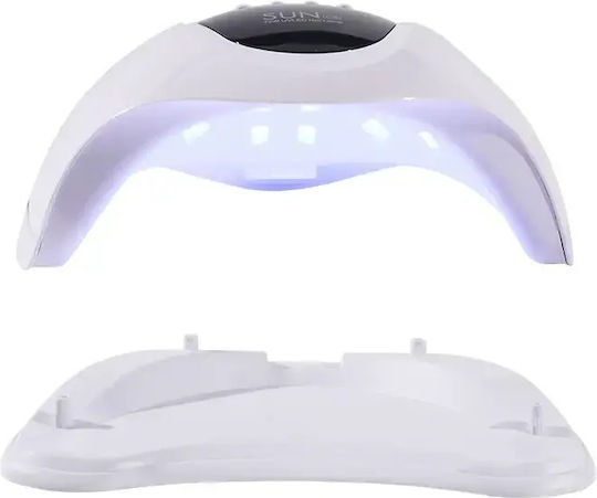 C6 Φουρνάκι Νυχιών UV / LED 72W Λευκό