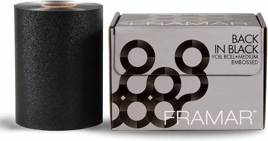 Framar Alufolie Schwarz Black in Black