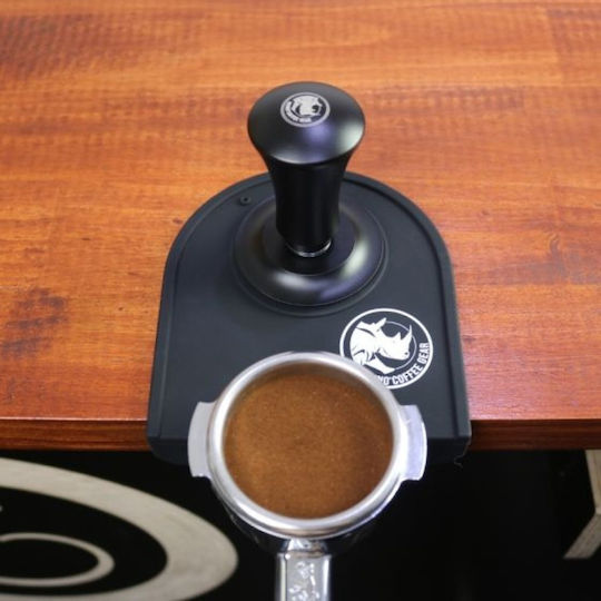 Rhino Coffee Gear Πατητήρι με Επίπεδη Επιφάνεια 58mm σε Μαύρο Χρώμα
