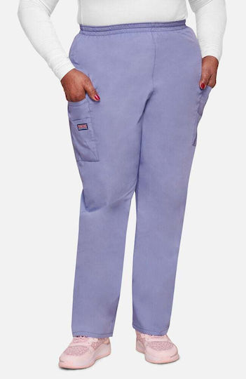Cherokee Originals Women's Light Blue Medical Pants Cotton and Polyester