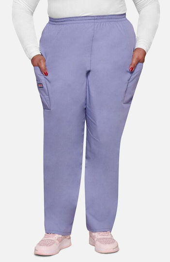 Cherokee Originals Women's Light Blue Medical Pants Cotton and Polyester