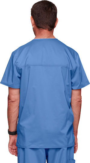 Cherokee WWE670 Men's Medical Blouse Light Blue WWE670 CIE