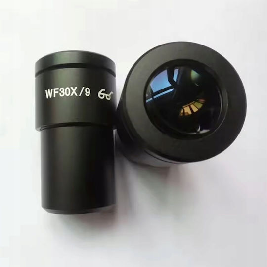 Wf30x/9 30mm – Set 2 Oculare Microscop Unghi Larg 9 Mm Câmp Vizual Reglare Dioptrie Înaltă Mărire 30x