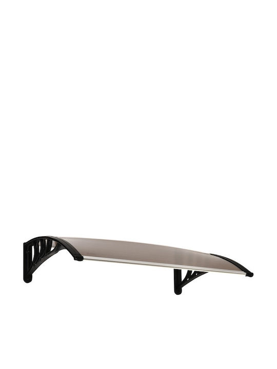 Outsunny Στέγαστρο Εισόδου 120 X 75 Cm Στέγαστρο Κλίση Πολυκαρβονικό