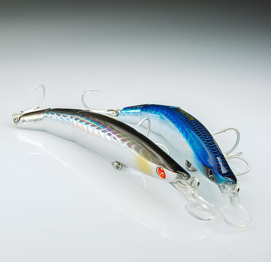 Artificial Seaspin Buginu 115 Bìu Floating Jointed Minnow High Stability Crbo