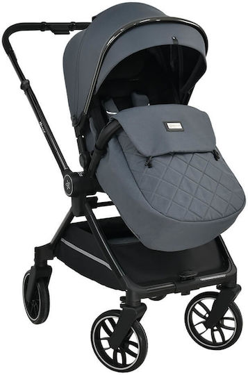 Bebe Stars Mirage Бебешка количка 3 в 1 Сив 9.6кг
