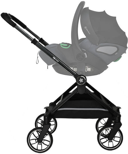 Bebe Stars Mirage Бебешка количка 3 в 1 Сив 9.6кг