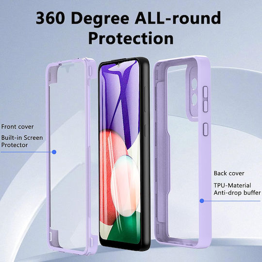 Techsuit ColorVerse 360 Vollschutz Transparent (Galaxy A52 / A52s)
