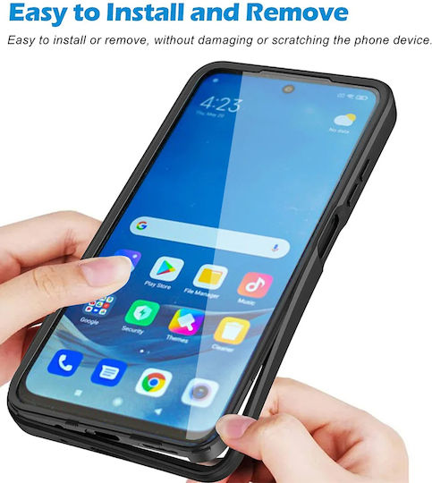 Techsuit ColorVerse 360 Vollschutz Transparent (Galaxy A12)