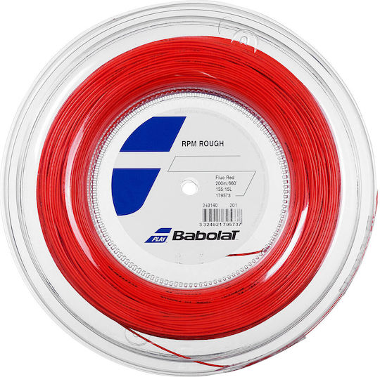 Babolat Prm Rough 200m Χορδή Τένις Κόκκινη 200m, Φ1,25mm