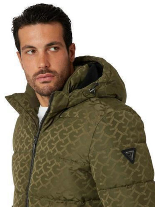 3 in 1 Winter Jacket Puffer Olive