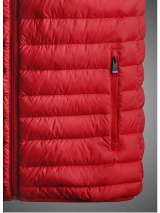 Sleeveless Jacket Puffer Mars Red