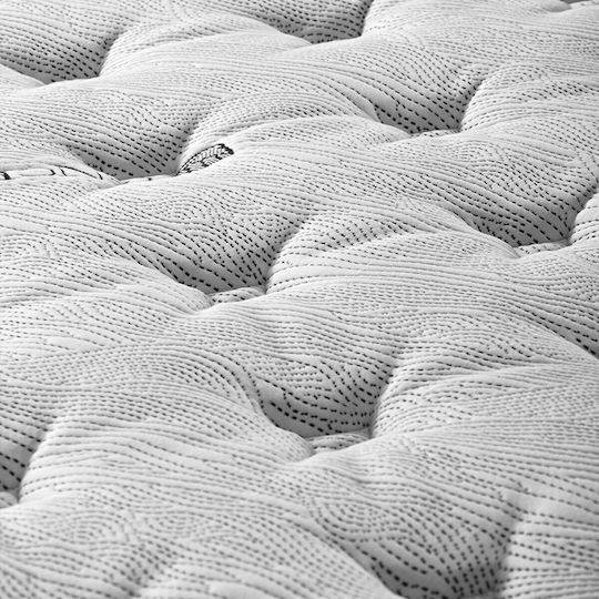 Linea Strom Elementi King Size Orthopedic Mattress 190x200x28cm with Springs & Topper