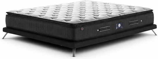 Linea Strom Elementi King Size Orthopedic Mattress 190x200x28cm with Springs & Topper