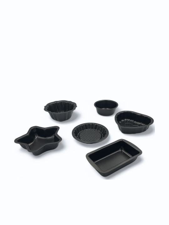 Zenker Backformen und Tabletts Mini Antihaft 60-100ml Set 6 Designs