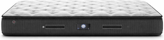 Elementi King Size Ortopedie Saltea 200x190x28cm cu Arcuri & Suprapozabil