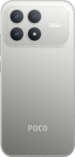 Xiaomi Poco F8 Pro 5G Dual SIM (12/256GB) Ασημί