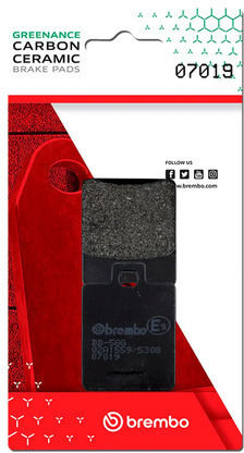 Brembo Motorcycle Brake Pads 07019 – Organic Compound Road Use