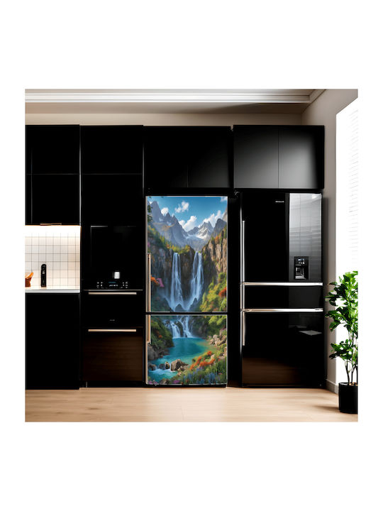 Printed Color Foil Refrigerator Decoration Size 200 X 90cm Model Avx-fr27