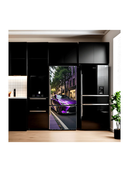 Printed Color Foil Refrigerator Decor Size 200 X 90cm Model Avx-fr07
