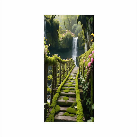 Printed Color Foil Refrigerator Decor Size 200 X 90cm Model Avx-fr25