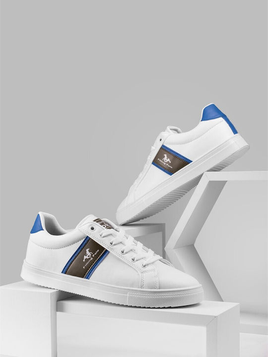 Ανδρικά Sneakers Λευκό Και Μπλε