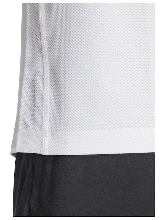 Performance Aeroready Спортна тениска Бял