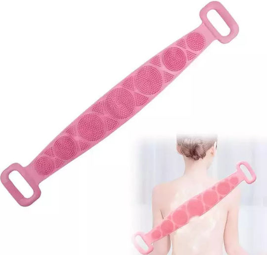 Bürste Rücken für Peeling Rosa 1Stück