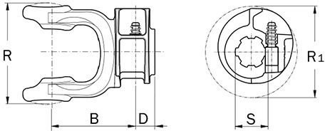 Двойно Каре На Вал 807003a62 №70 30,2x106,5 1-3/8'' Z21 Binacchi