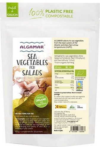 Eco Marine Seaweed Mix Salad 50g Algamar