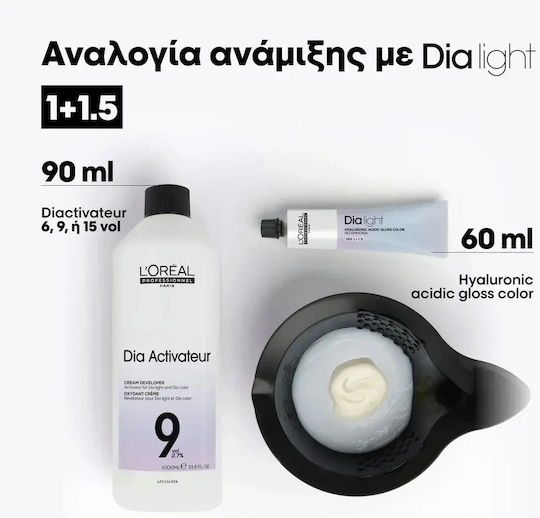 L'Oréal Professionnel Dia Light Toner Χωρίς Αμμωνία Blue 60ml