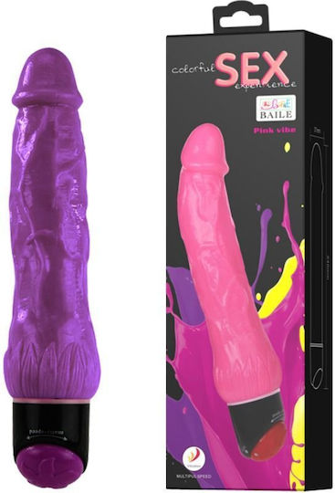 Baile Colorful Sex Ρεαλιστικός Δονητής 24cm Λιλά
