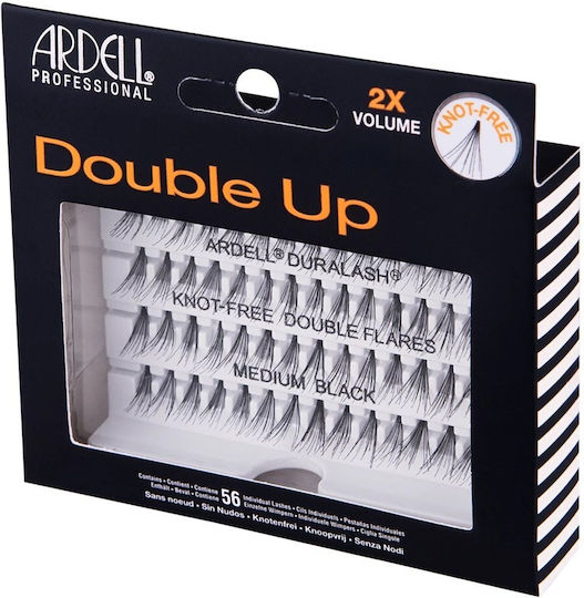 Ardell Double Up Βλεφαρίδες Medium Μαύρες 56τμχ
