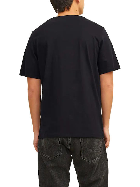 Jack & Jones T-shirt Black Small Print