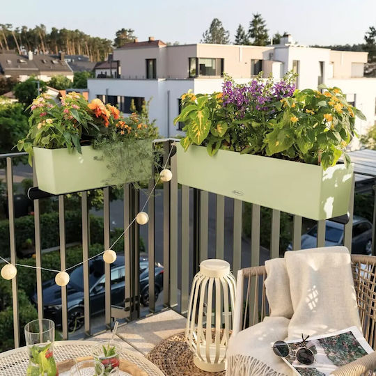 Lechuza Balconera Αυτοποτιζόμενη Ζαρντινιέρα Πλαστική Linde 50x19x19εκ.