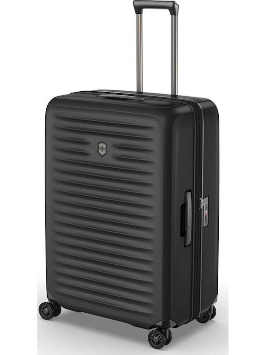 Victorinox Airox Valiză Mare De Călătorie Neagră Cu 4 Roți