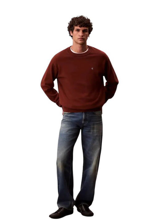 Long Sleeve Burgundy Sweater