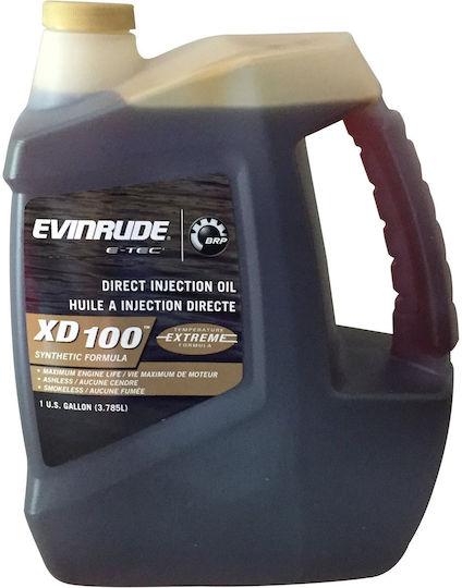 Evinrude XD100 Λάδι Μίξης για Δίχρονους Κινητήρες (2T) 4lt