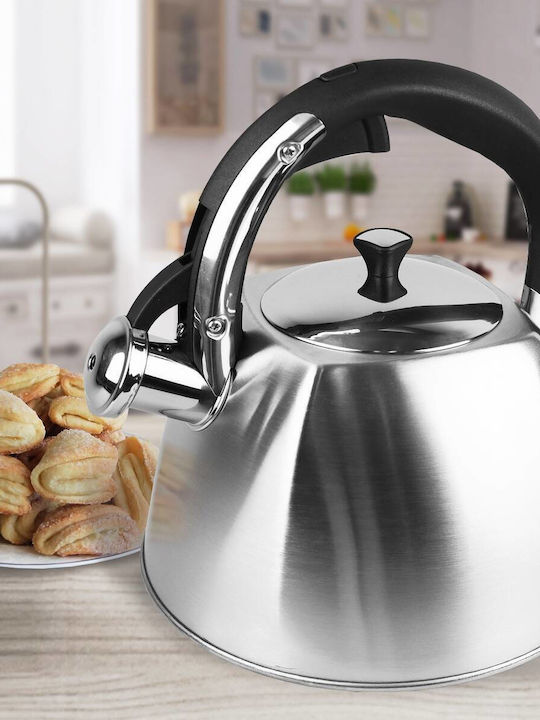 Maestro Wasserkocher Edelstahl Silber 3000ml