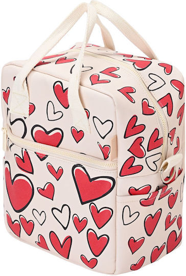 Estia Isoliertasche Handtasche Save The Aegean 7 Liter Red Valentine