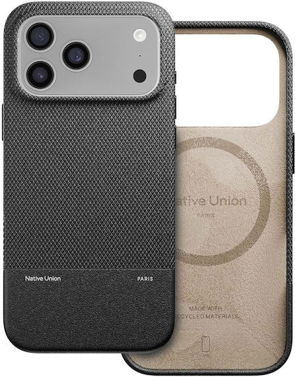 Native Union Back Cover Leather Black (iPhone 17 Pro)