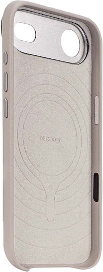 Decoded Backcover Back Cover Piele Negru (iPhone Air)
