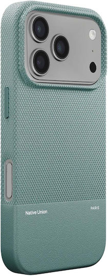 Native Union Back Cover Δερμάτινο Πράσινο (iPhone 17 Pro)